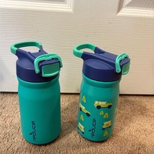 Reduce Kids Teal Flip-Top Water Bottle - 2 Pack